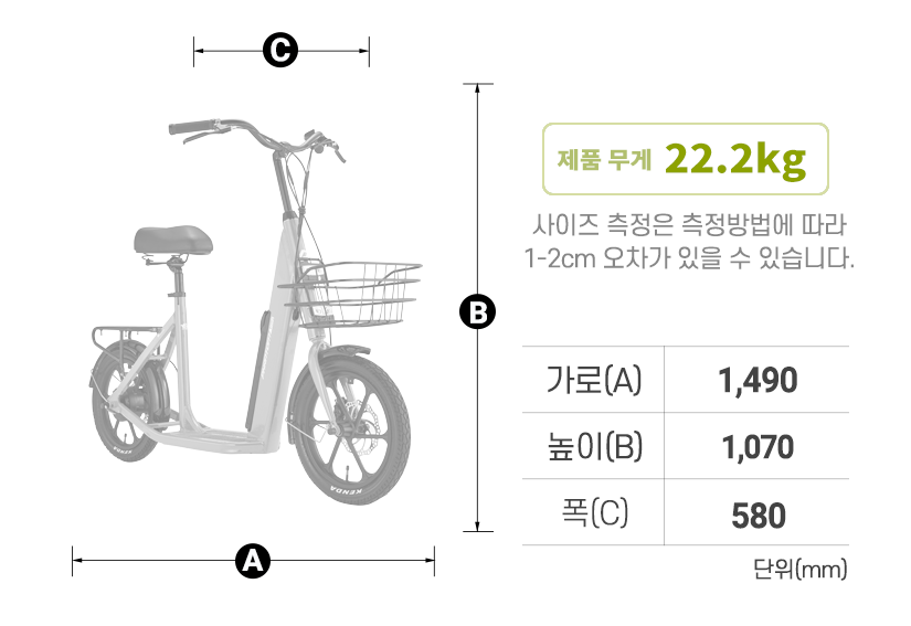 프레임 사이즈