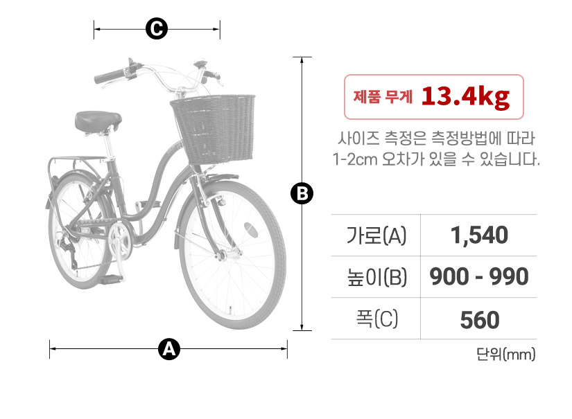 프레임 사이즈